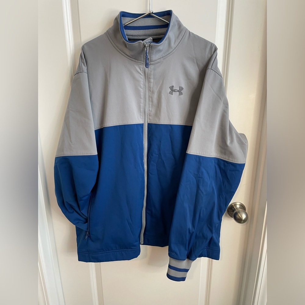 Under Armour Storm Blue Gray Jacket